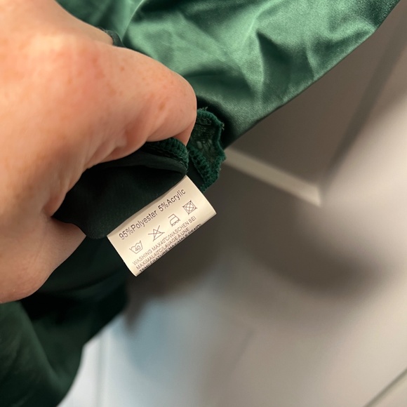 Adome Lace Satin Camisole Slip Sleepwear Women’s Size Large - Picture 4 of 5